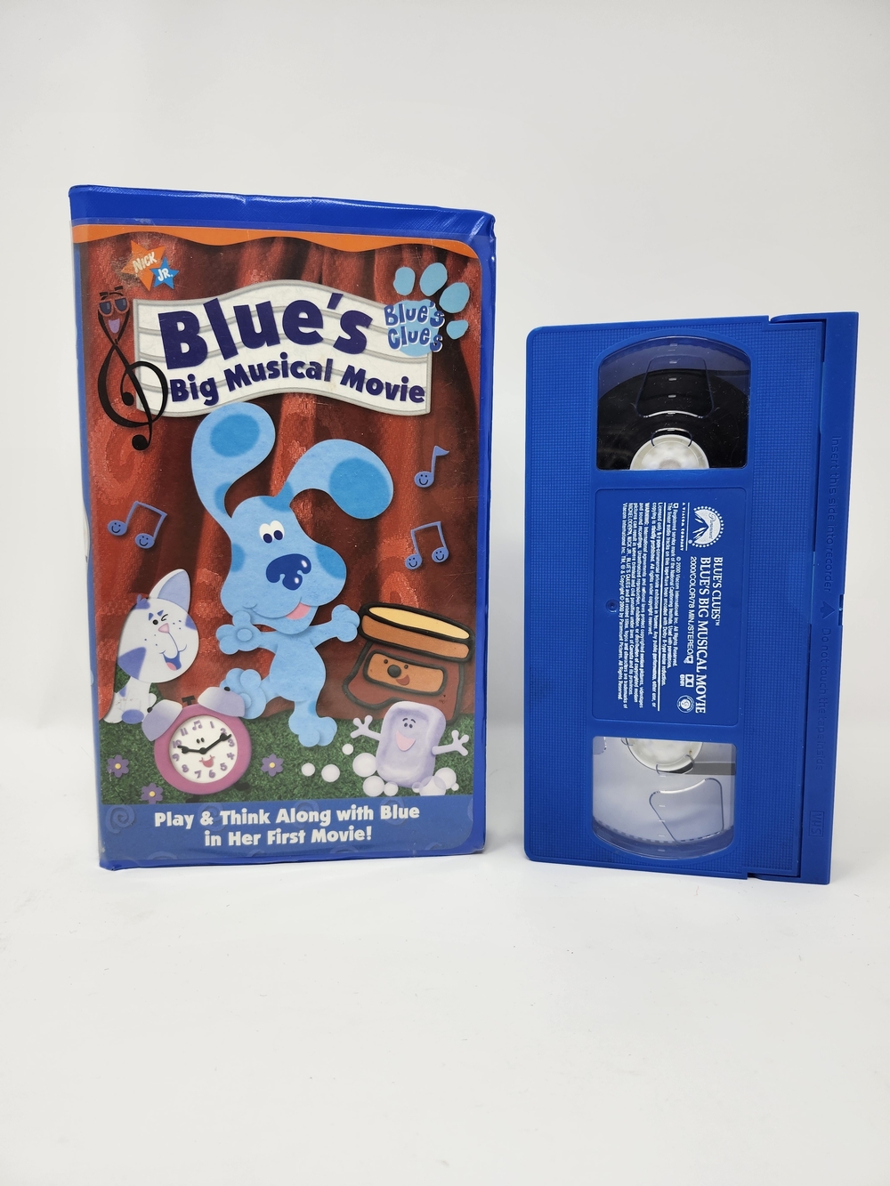 Nickelodeon Blue's Big Musical Movie VHS Tested
